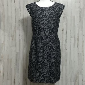 Banana Republic Black and Grey Dress